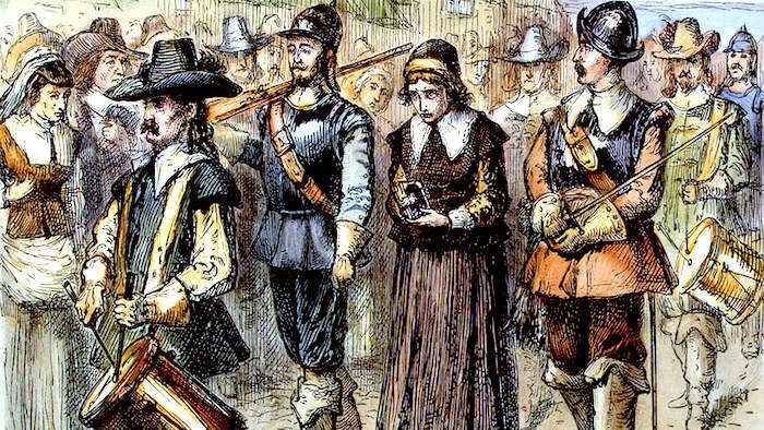 Click to enlarge Puritan march