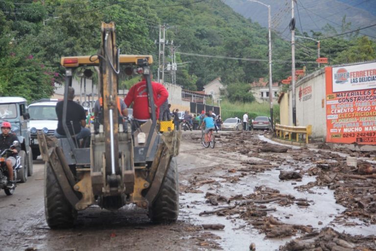 Flood damage in Maracay, Aragua State,