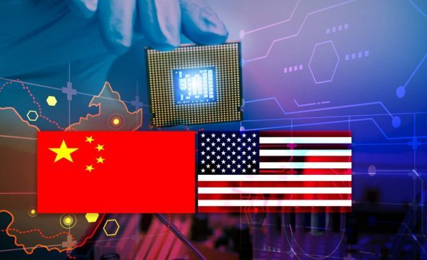 Click to enlarge China US flags