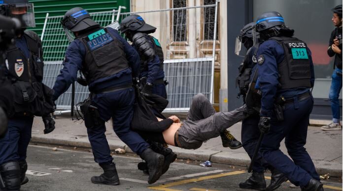 france protests