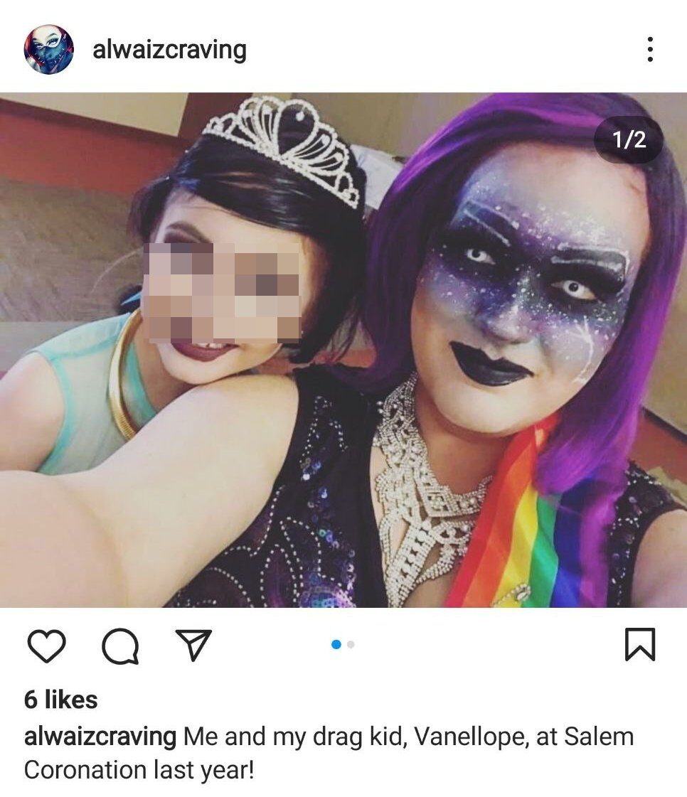 Drag queen pedophile