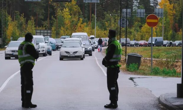 Click to enlarge finland border