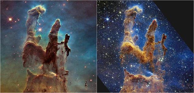 JWST   pillars of creation telescope