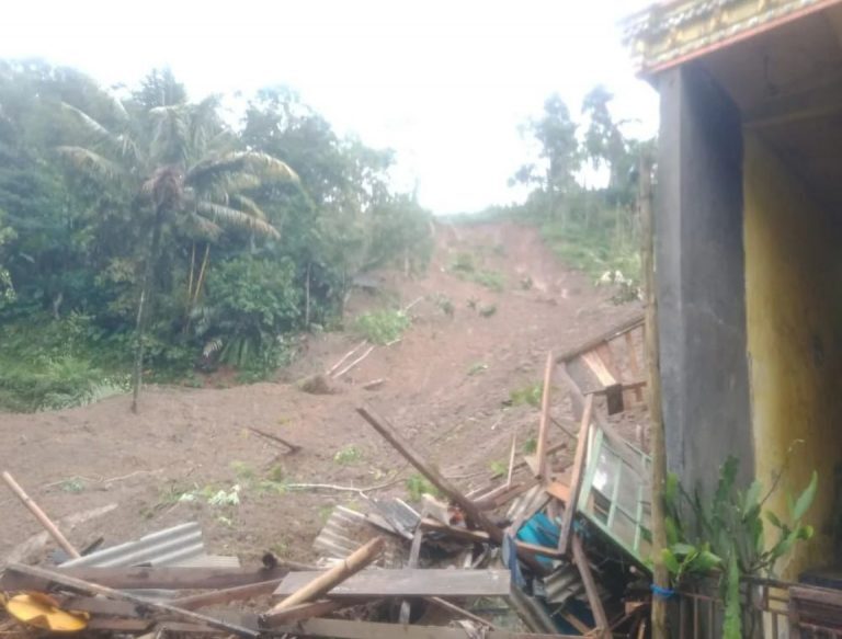 Flooding and landslides struck in Trenggalek