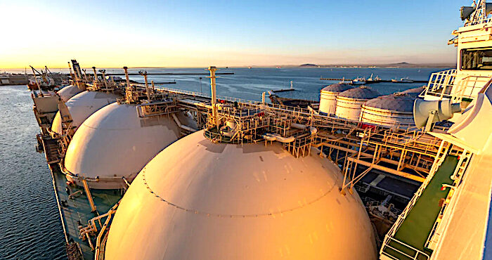 Click to enlarge LNG tank