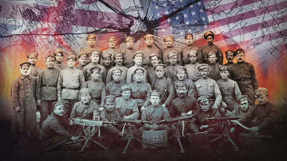 Click to enlarge russia civil war bolshevik revolution white russians
