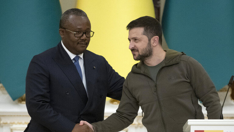 Sissoco Embalo, Vladimir Zelensky