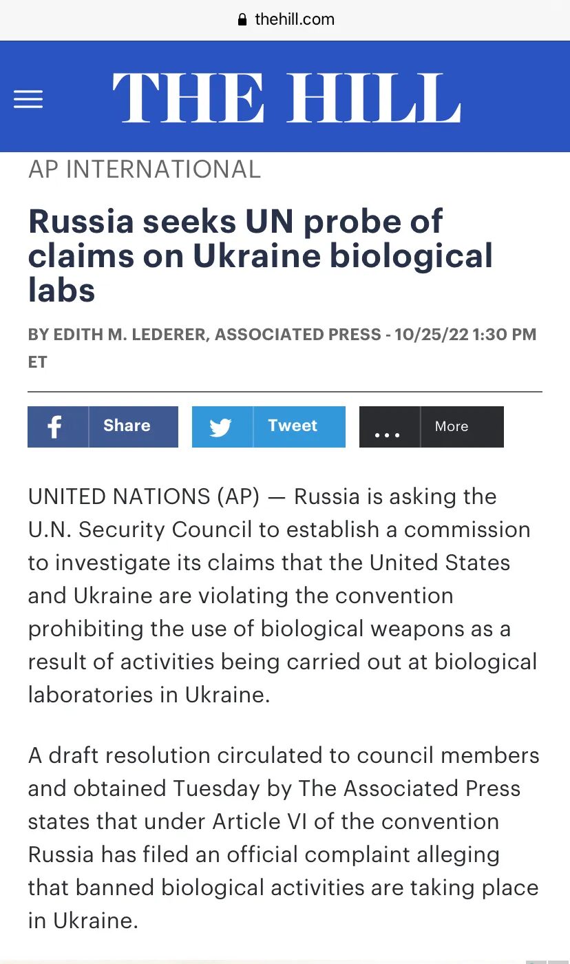 Click to enlarge Article on the Hill