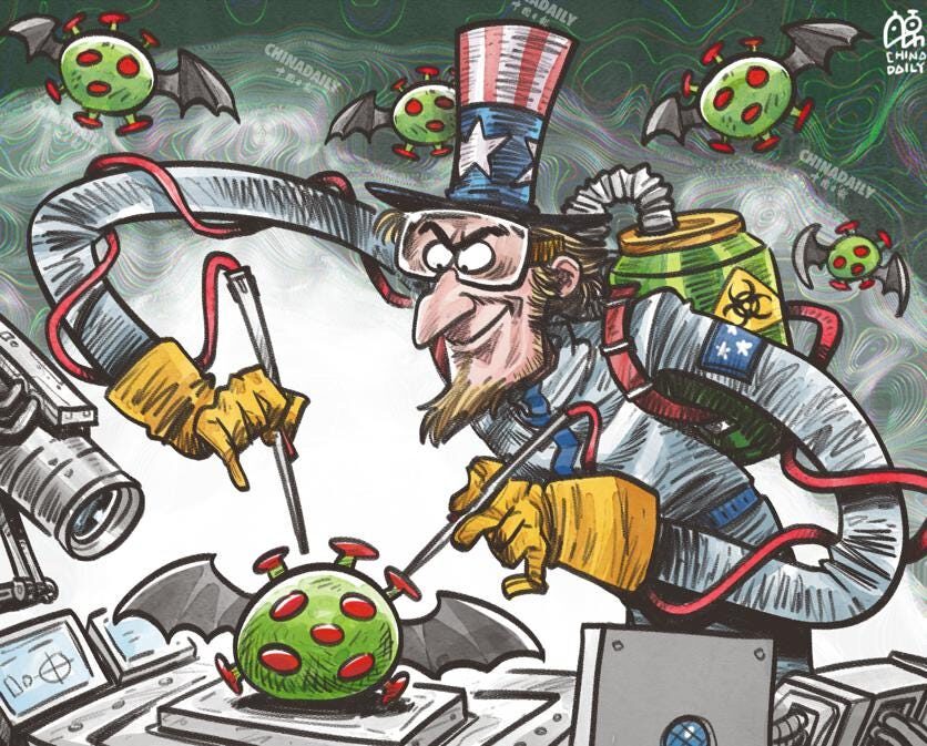 Click to enlarge Uncle Sam in BioLab