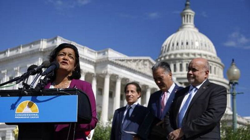 Click to enlarge Pramila Jayapal House Progressive Caucus