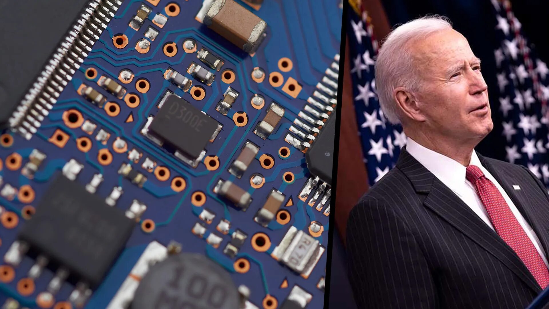 Click to enlarge Joe Biden and China's tech sector