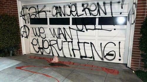 pelosi house vandalized