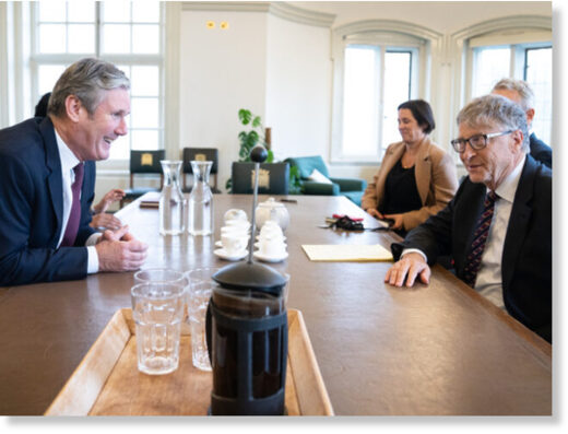 Keir Starmer Bill Gates