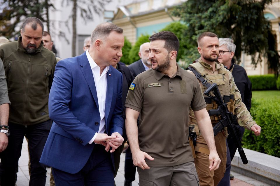 Ukraine poland zelensky duda