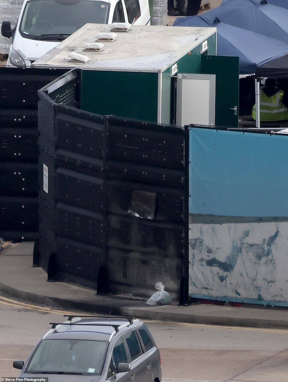 Click to enlarge migrant petrol bomb