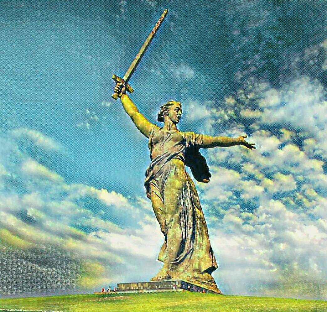 Click to enlarge The Motherland Calls (1967).