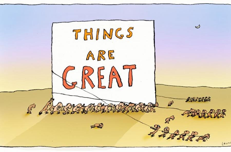 Things are great