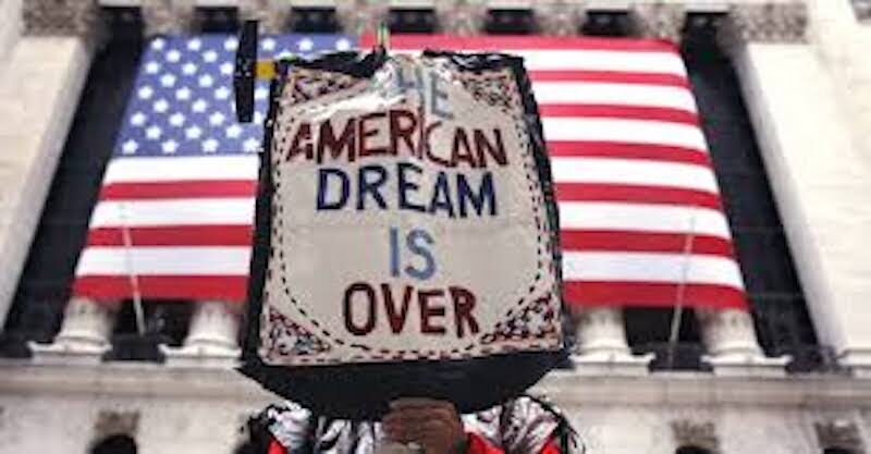 Click to enlarge American dream is over