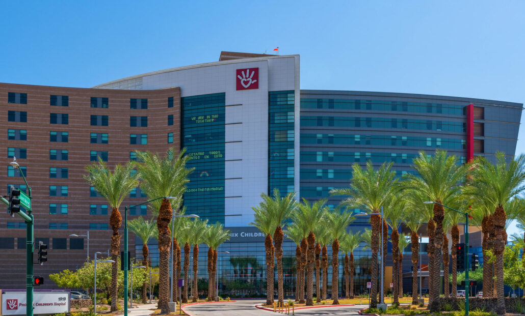 Click to enlarge Phoenix Children's Hospital