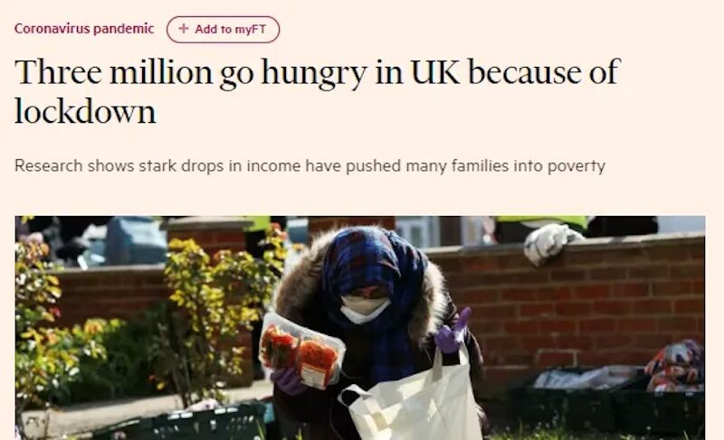 Click to enlarge 3 million go hungry