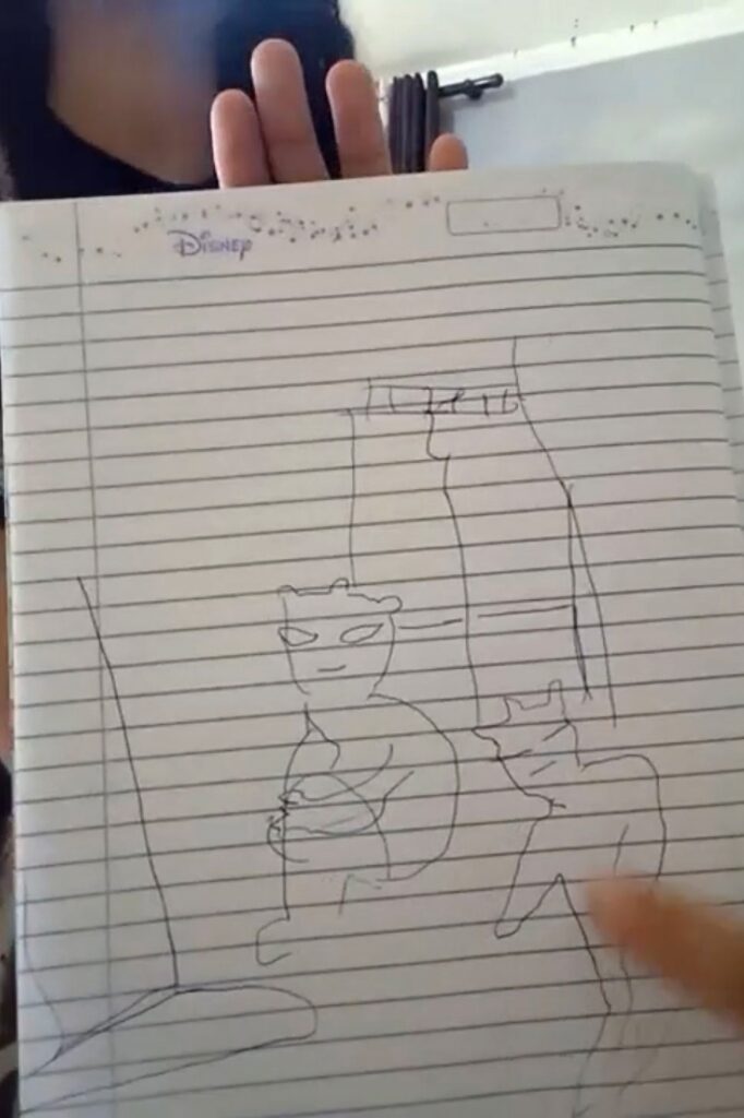Click to enlarge brazil ufo crash 1996 sketch