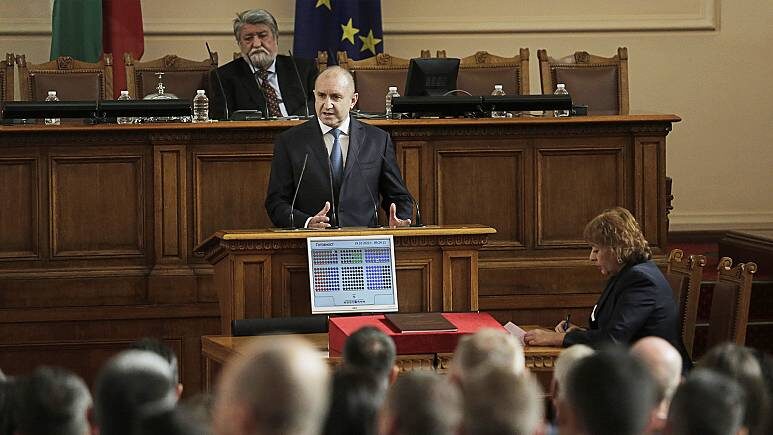 Bulgarian President Rumen Radev