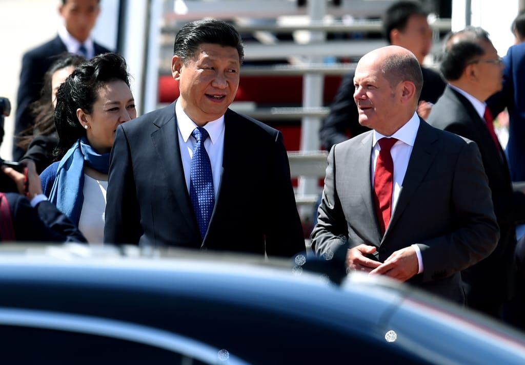 Scholz Xi Jinping