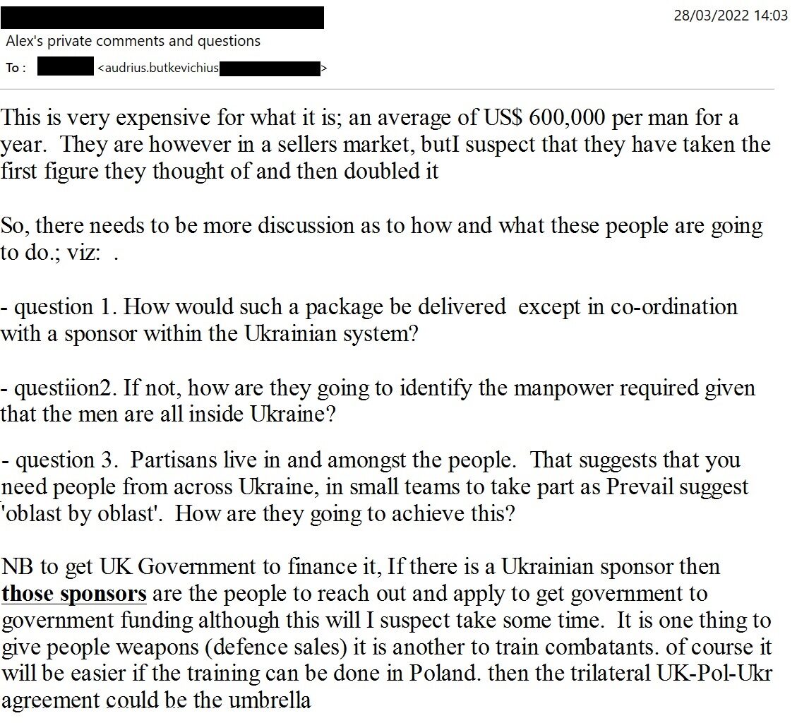 Click to enlarge prevail partners british intelligence terror groups ukraine army