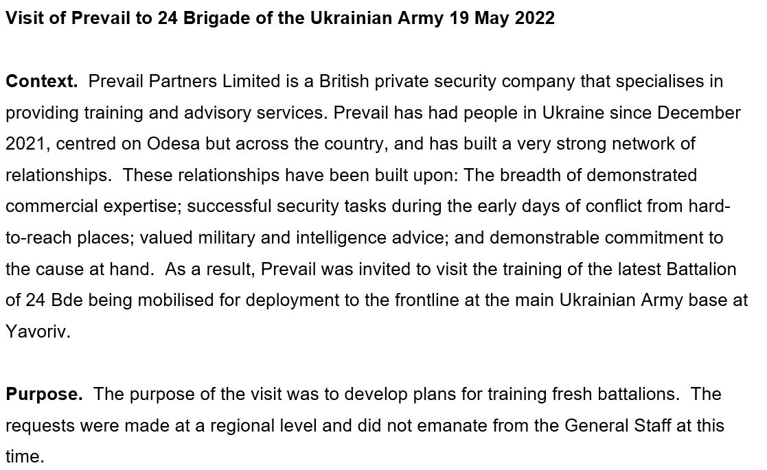 Click to enlarge prevail partners terror groups britain ukraine private army Darren liddle