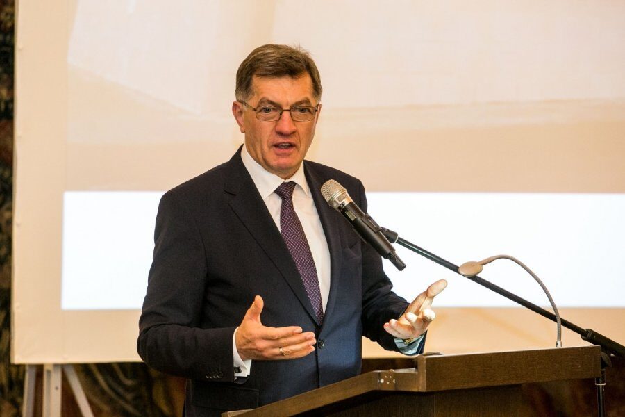 Click to enlarge Algirdas Butkevičius , the former Lithuanian Defense Minister