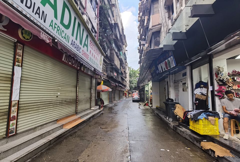 Guangzhou china backstreet