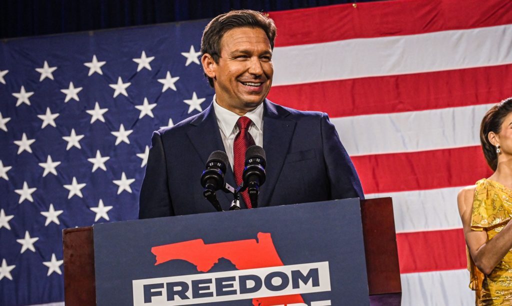 Click to enlarge desantis smiles
