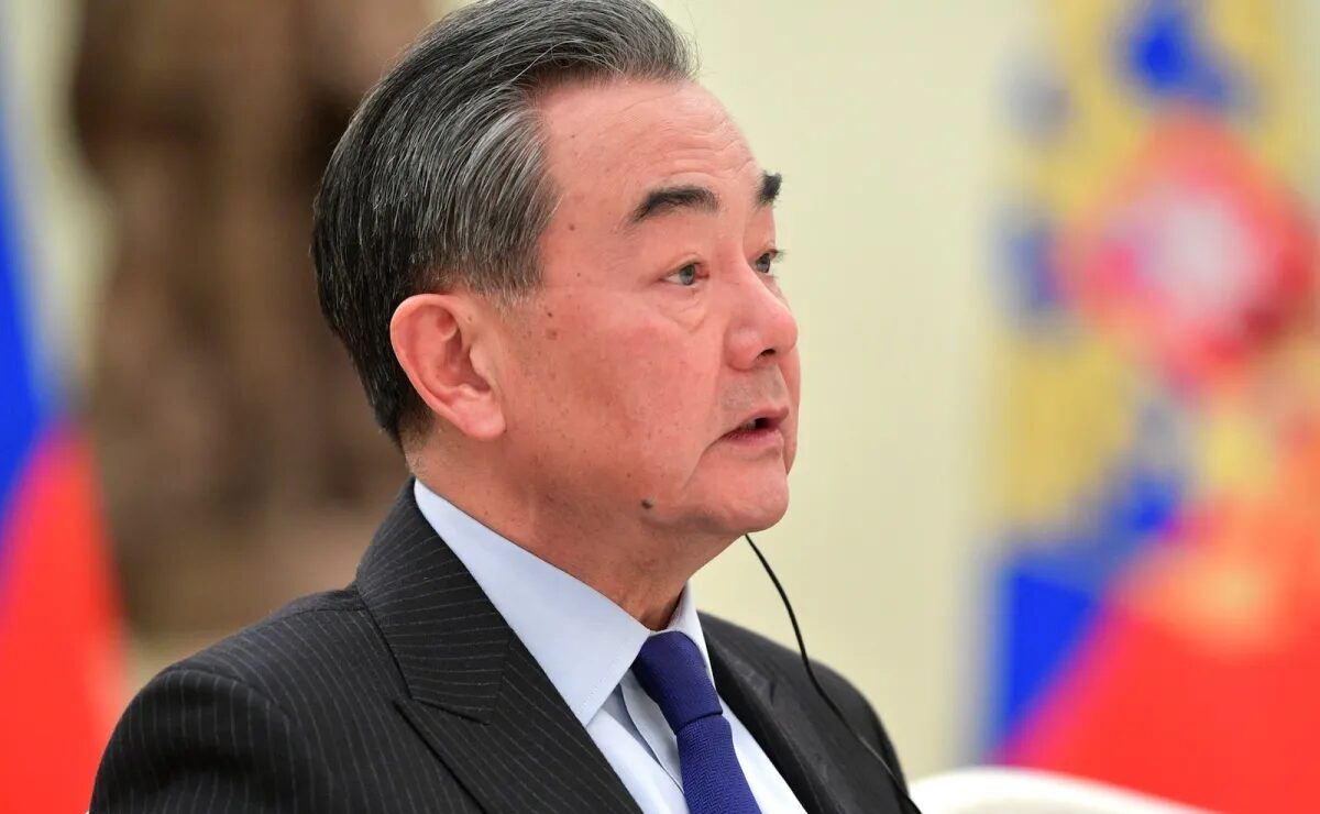 Click to enlarge Chinese Foreign Minister Wang Yi.