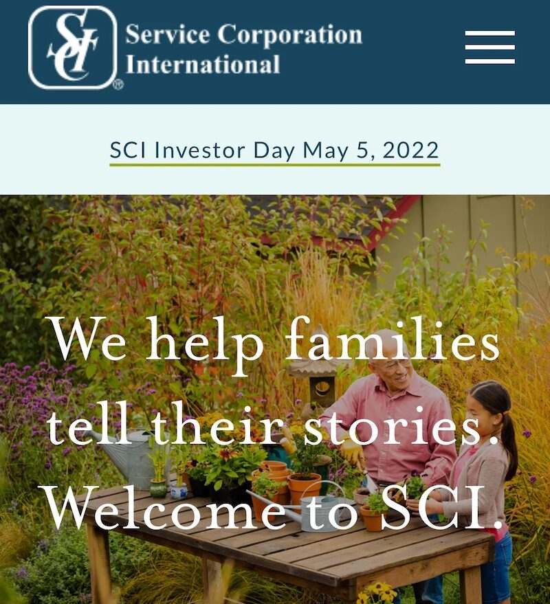 Click to enlarge sci investor day