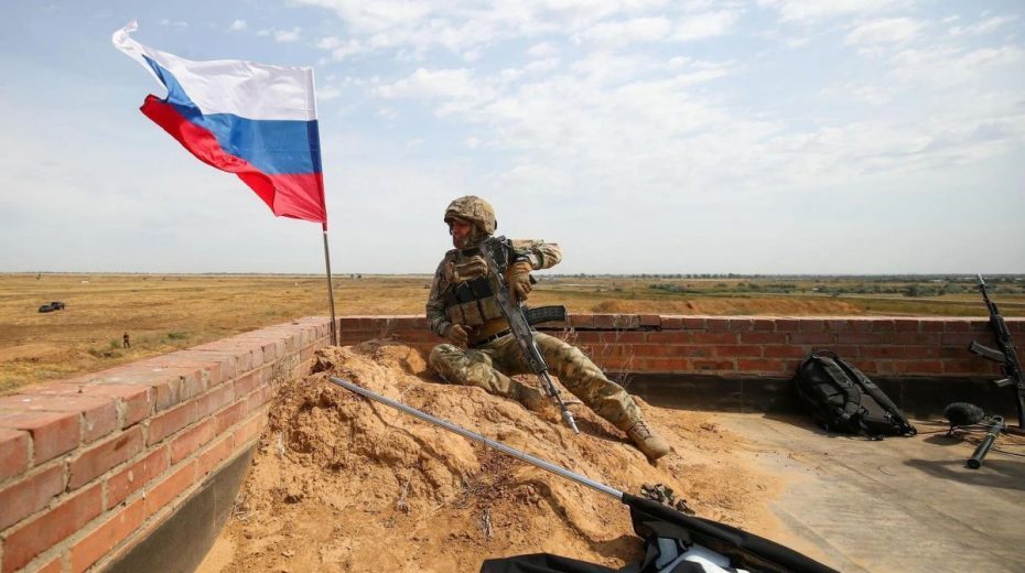 russian soldier flag