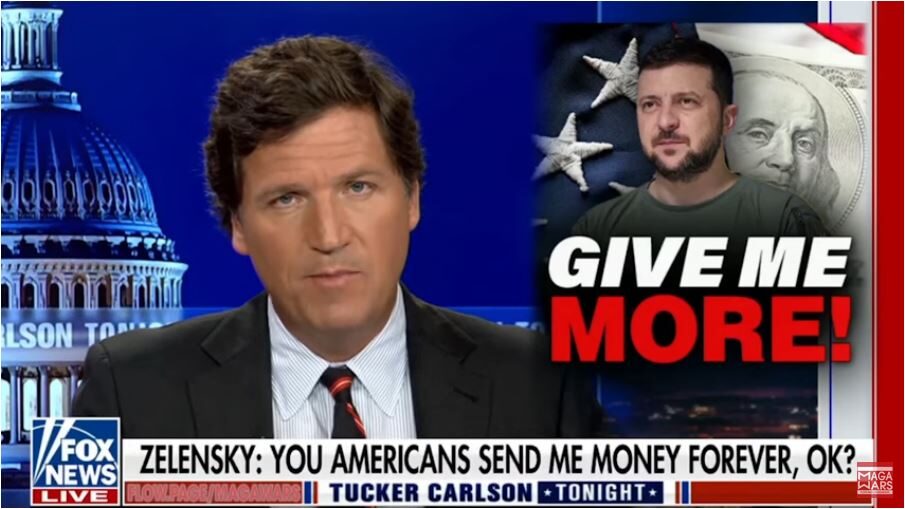 tucker Carlson zelensky