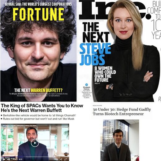 The FTX, Theranos fraud template