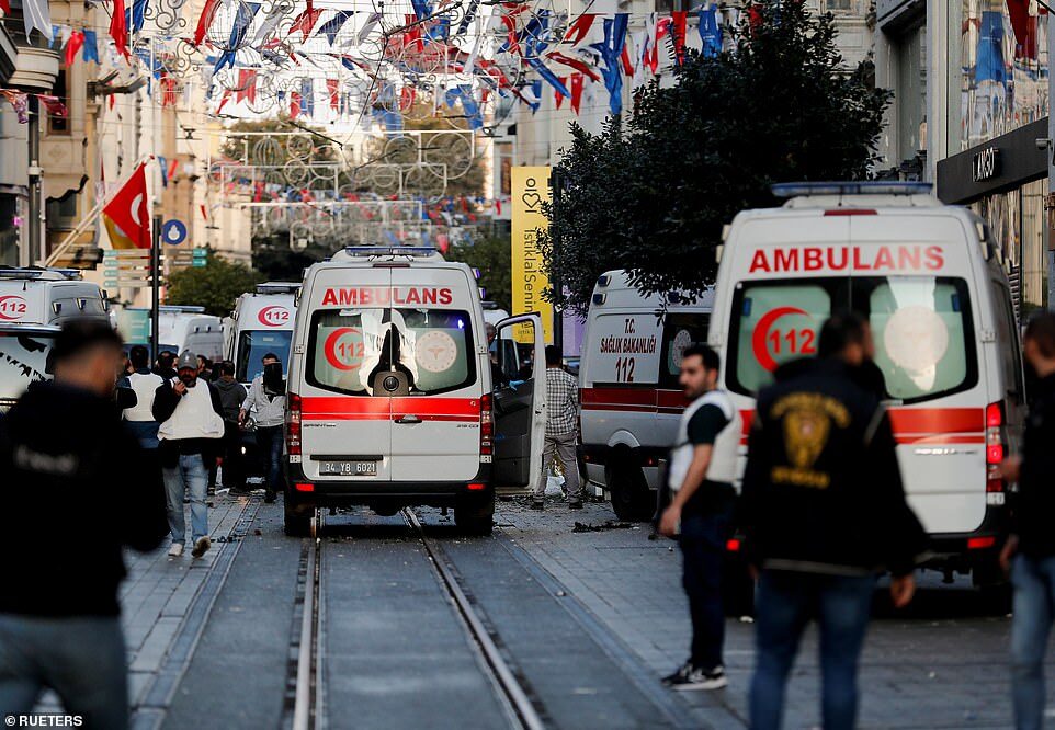 bomb istanbul 2022