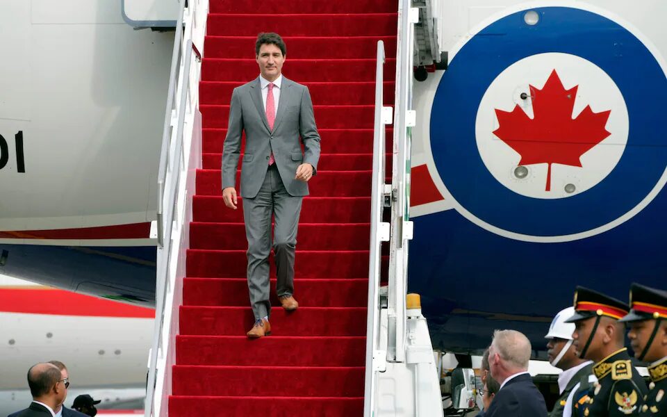 trudeau  red carpet