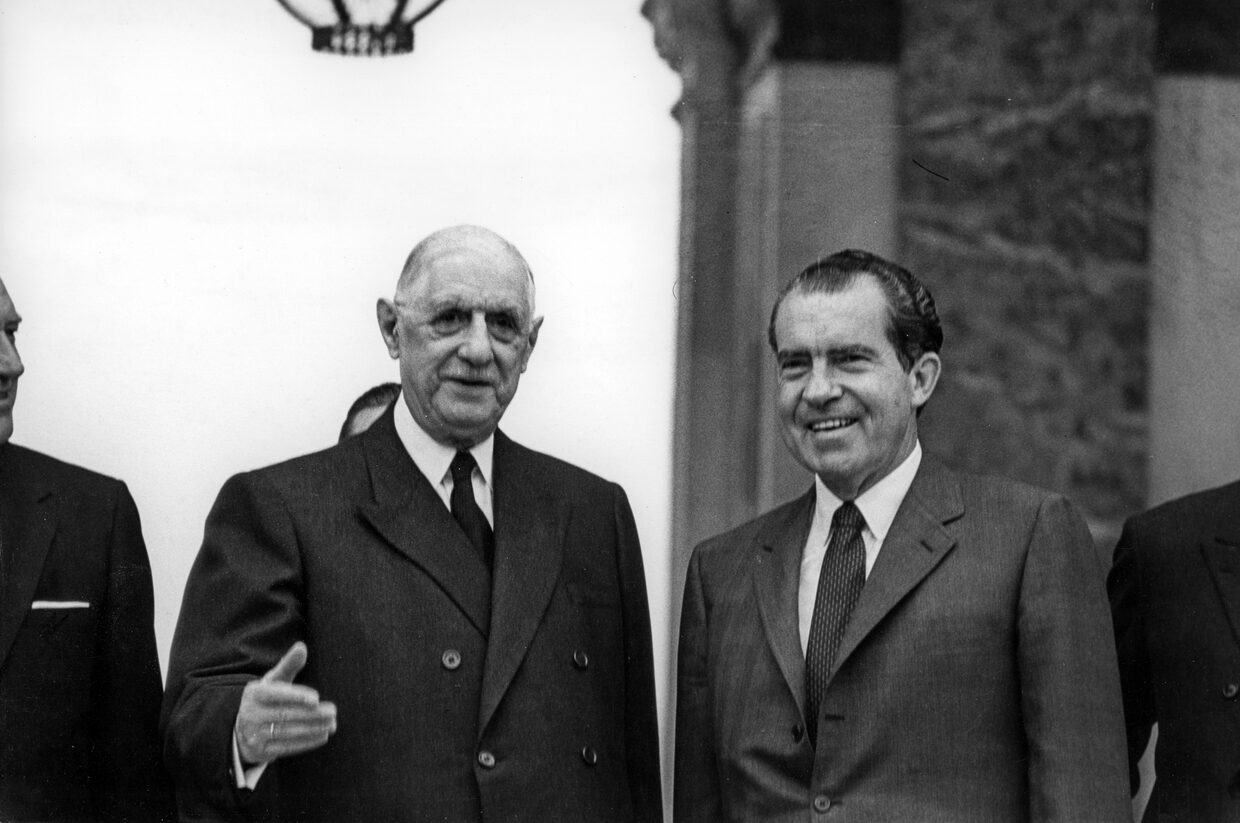 Click to enlarge richard nixon de Gaulle