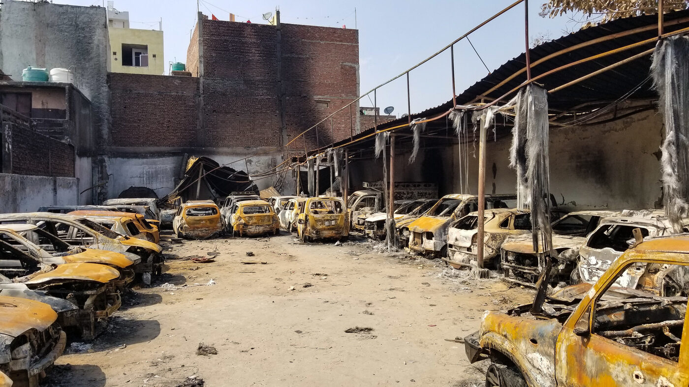 aftermath New Delhi riots
