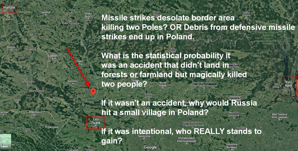 Click to enlarge Poland and Missile Map