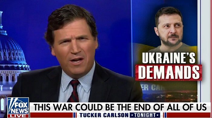 Tucker Carlson Zelensky ukraine war