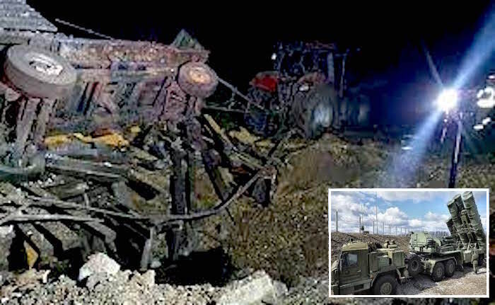 Click to enlarge missile hit