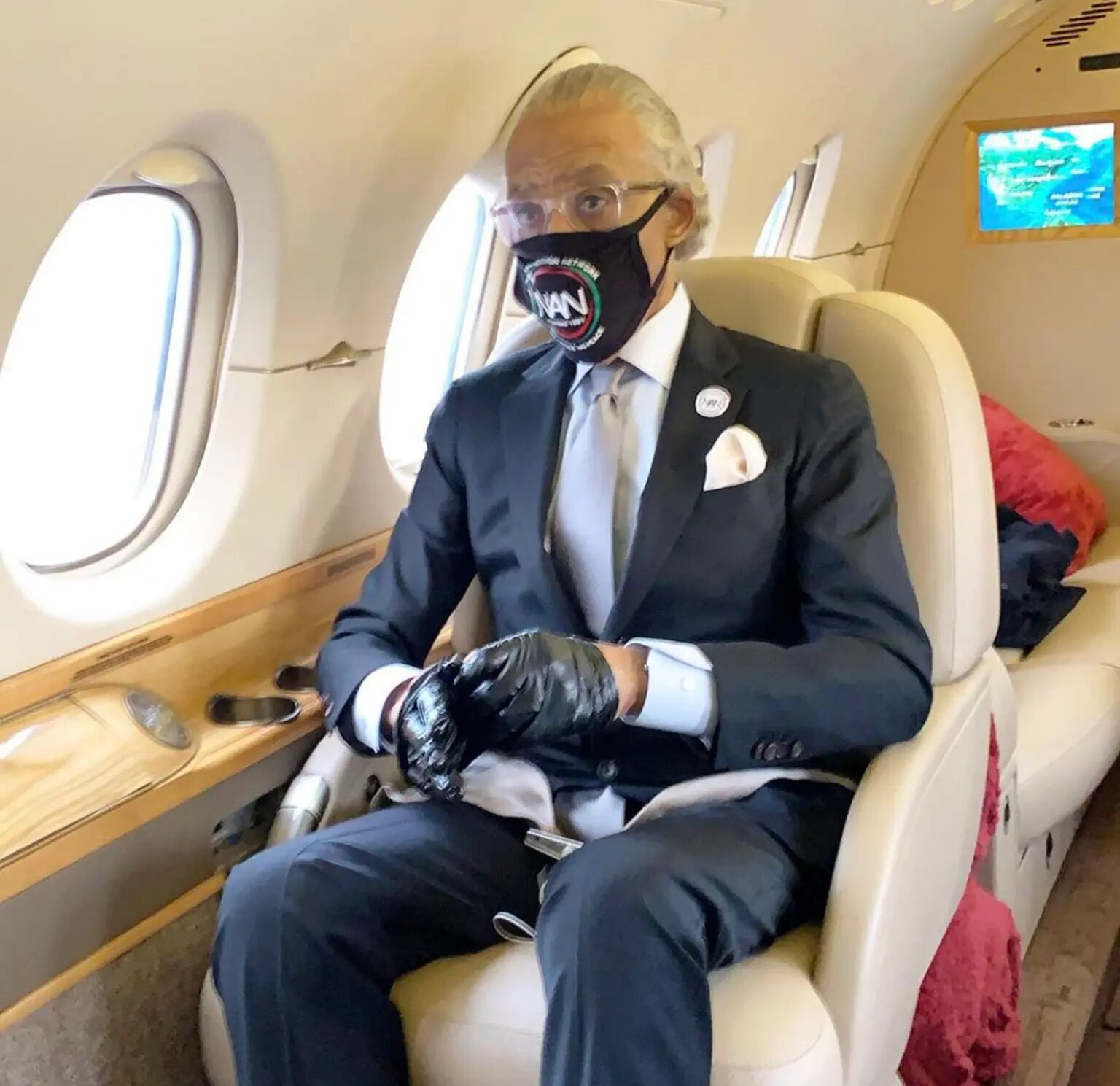 al sharpton private jet