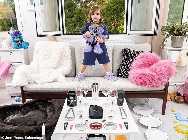 balenciaga pedophilia promoting photoshoot