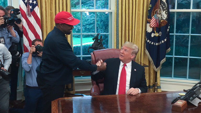 Click to enlarge kanye trump