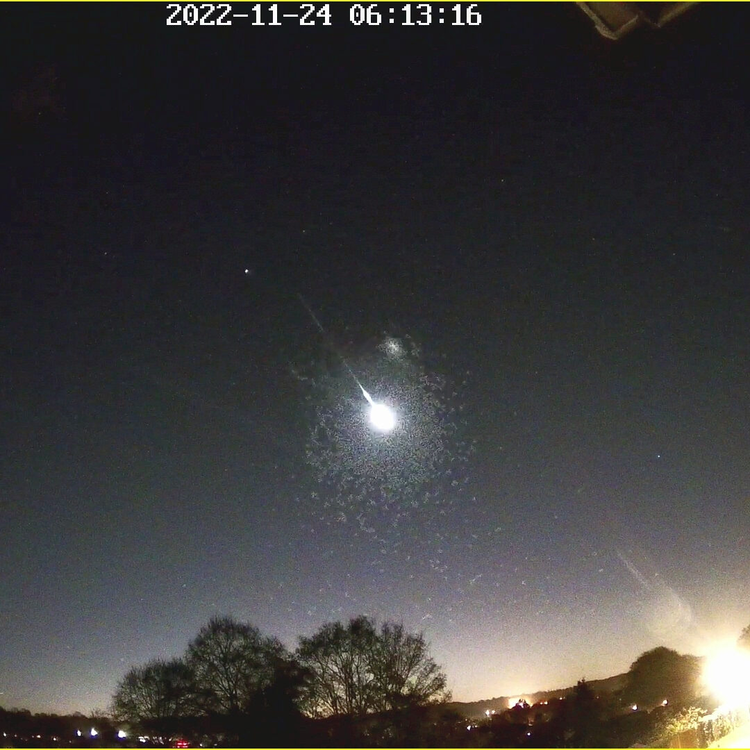 Click to enlarge fireball UK