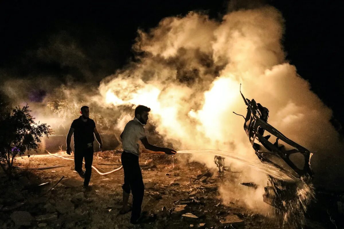 Click to enlarge Idlib Attack