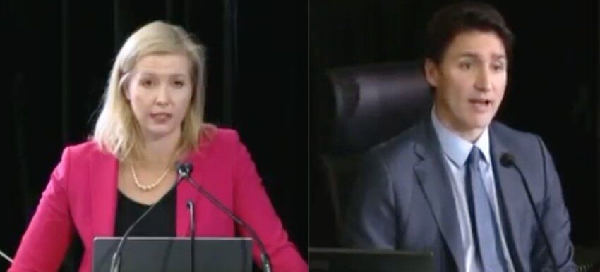 Eva Chipiuk Justin Trudeau